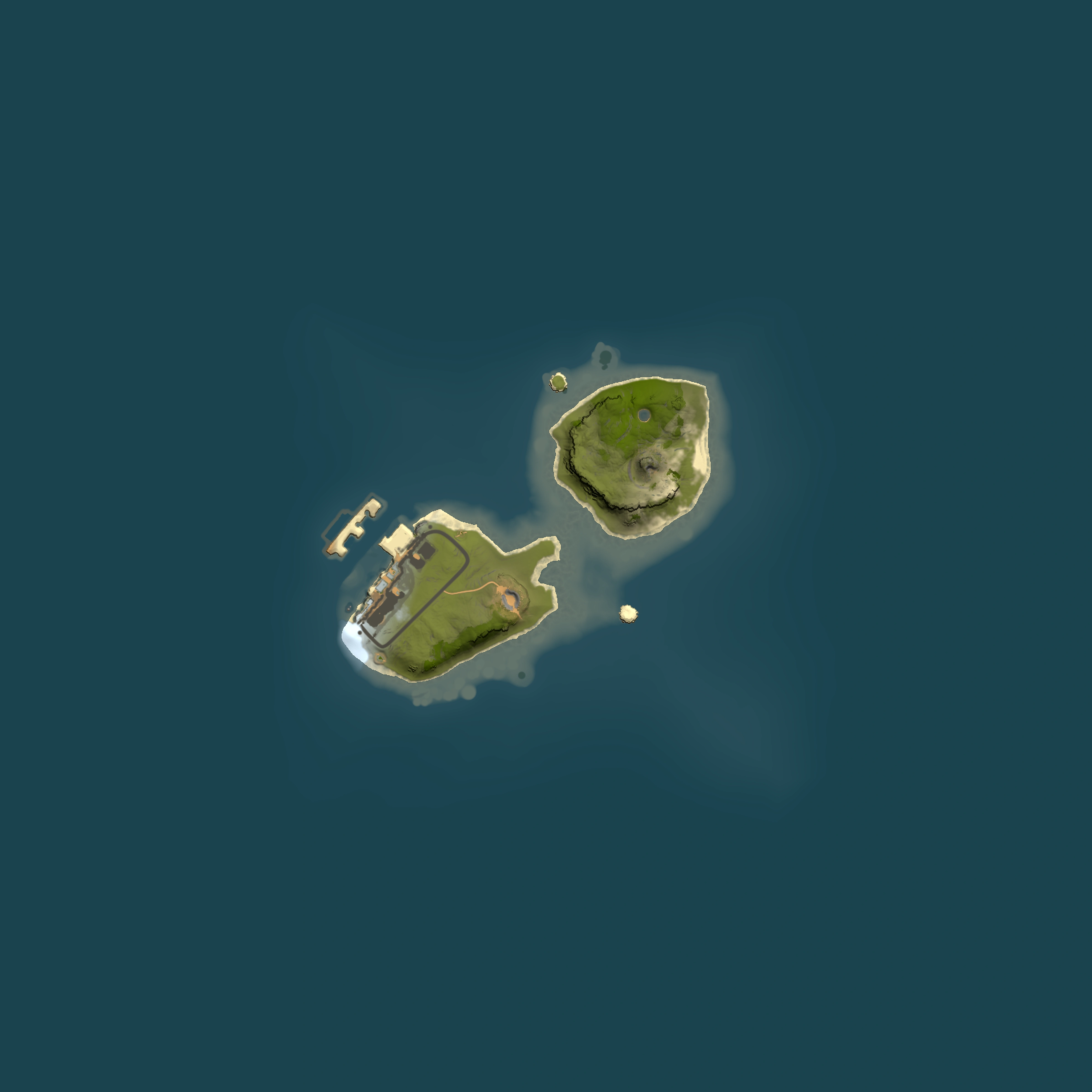 Full top-down render of Rust map seed 2123626544, 1500x1500m