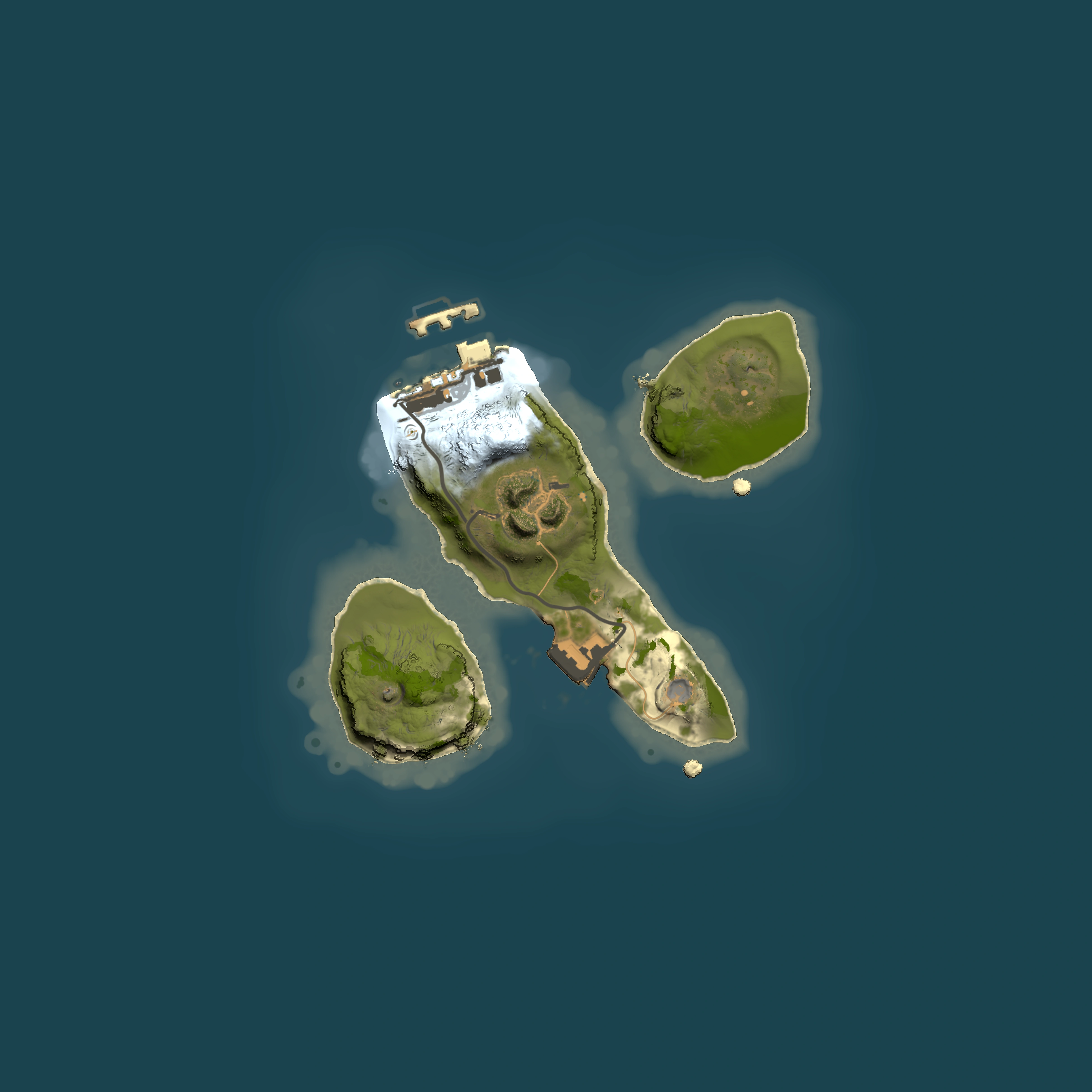 Full top-down render of Rust map seed 852905280, 1500x1500m