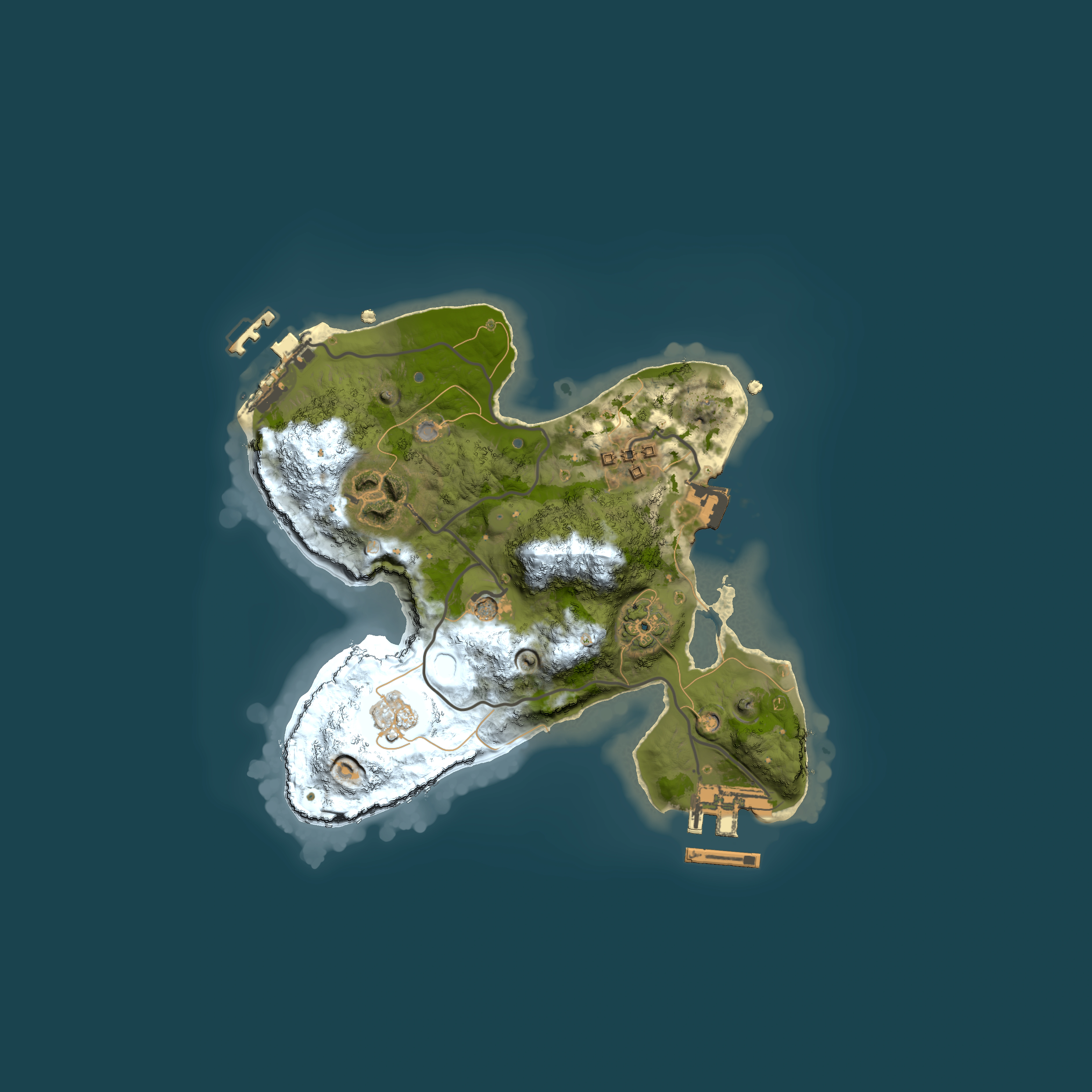 Full top-down render of Rust map seed 2022140451, 2000x2000m