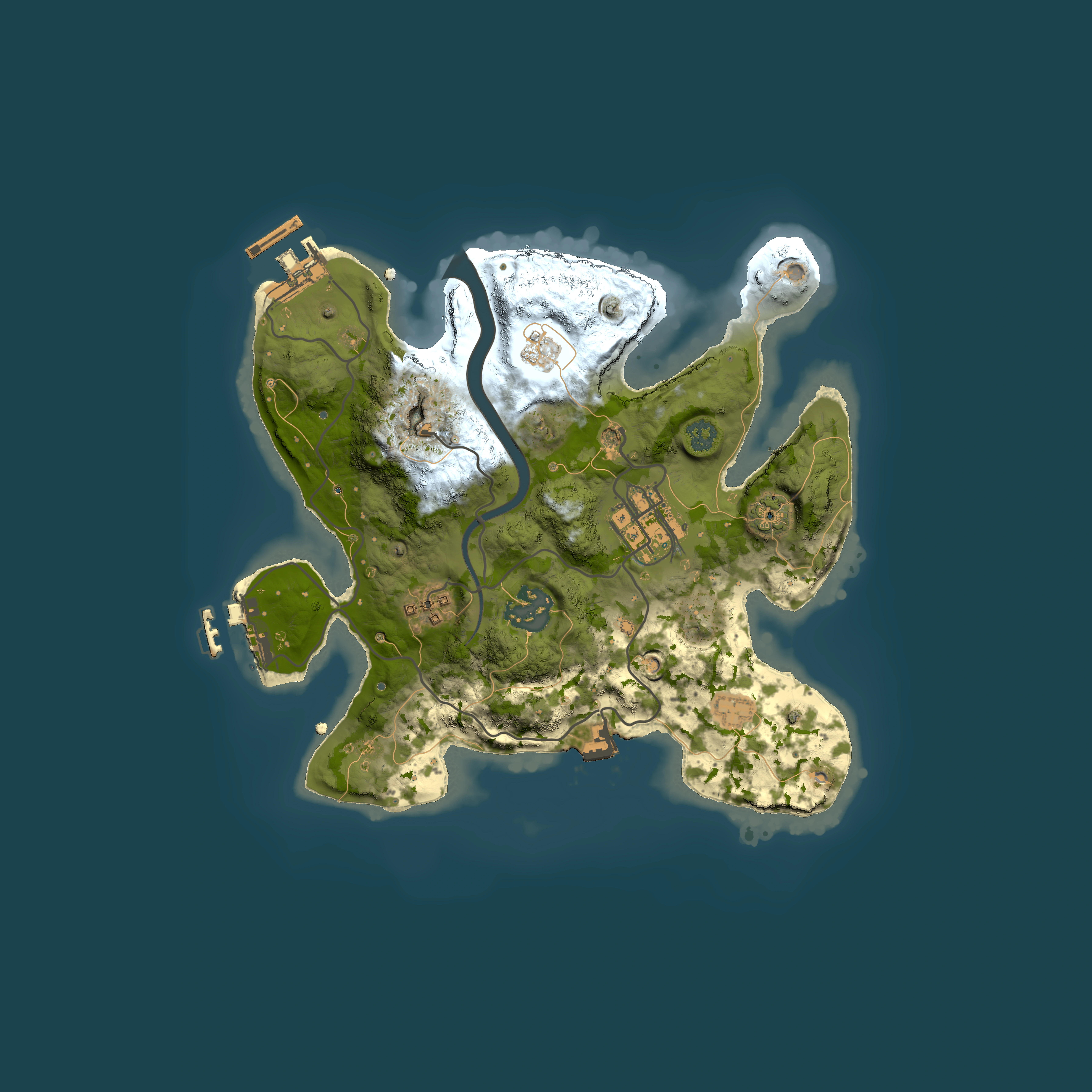 Full top-down render of Rust map seed 844932525, 2500x2500m