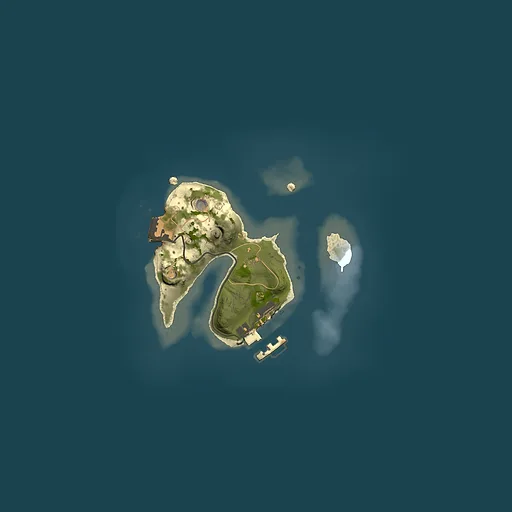 Rust map seed 129124999, 1500x1500m top-down preview