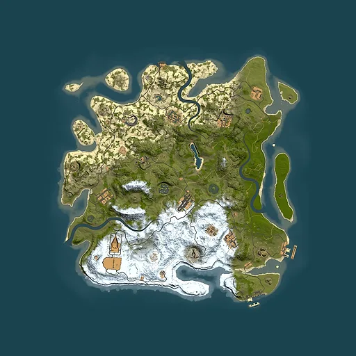 Rust map seed 1942935889, 4000x4000m top-down preview