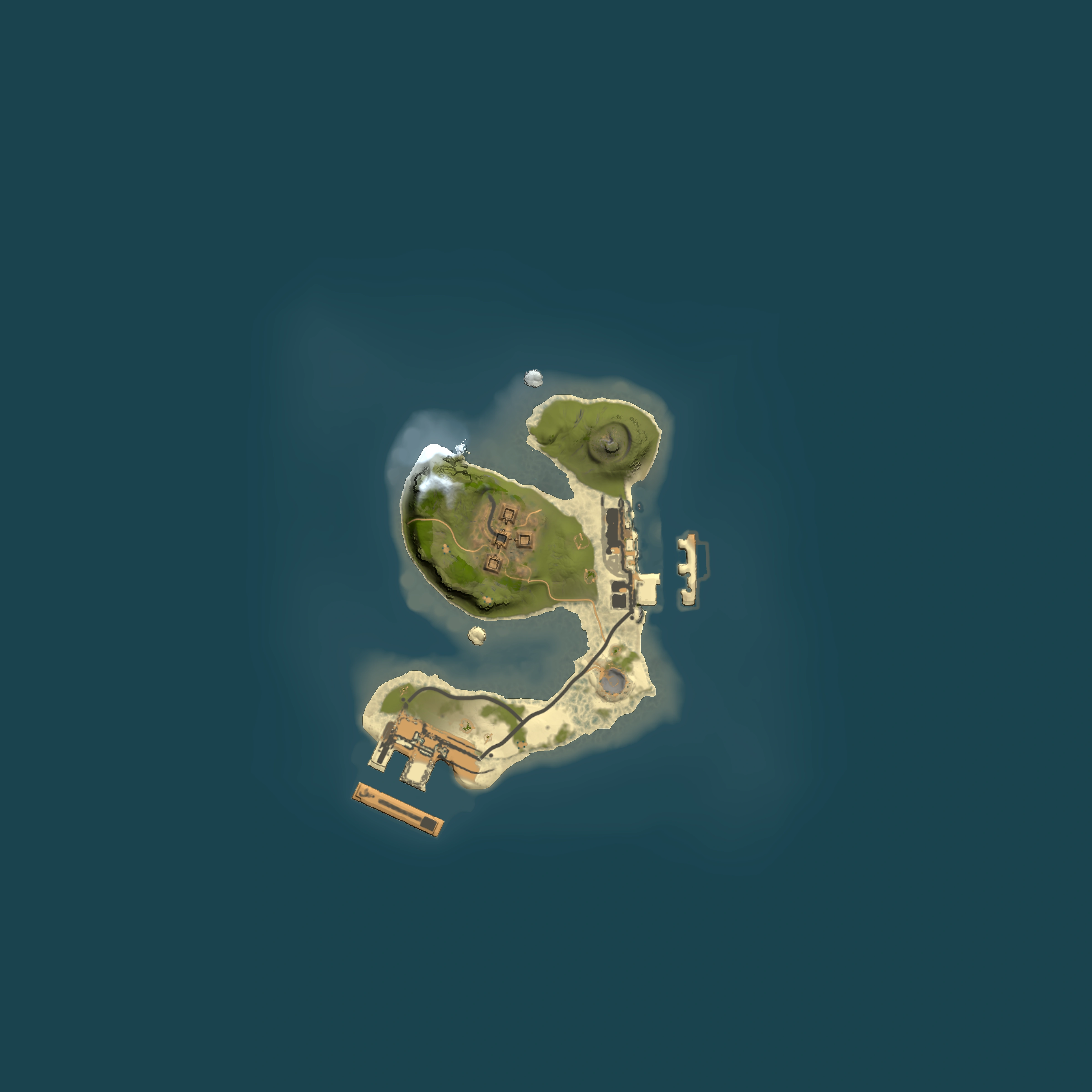 Full top-down render of Rust map seed 619586606, 1500x1500m