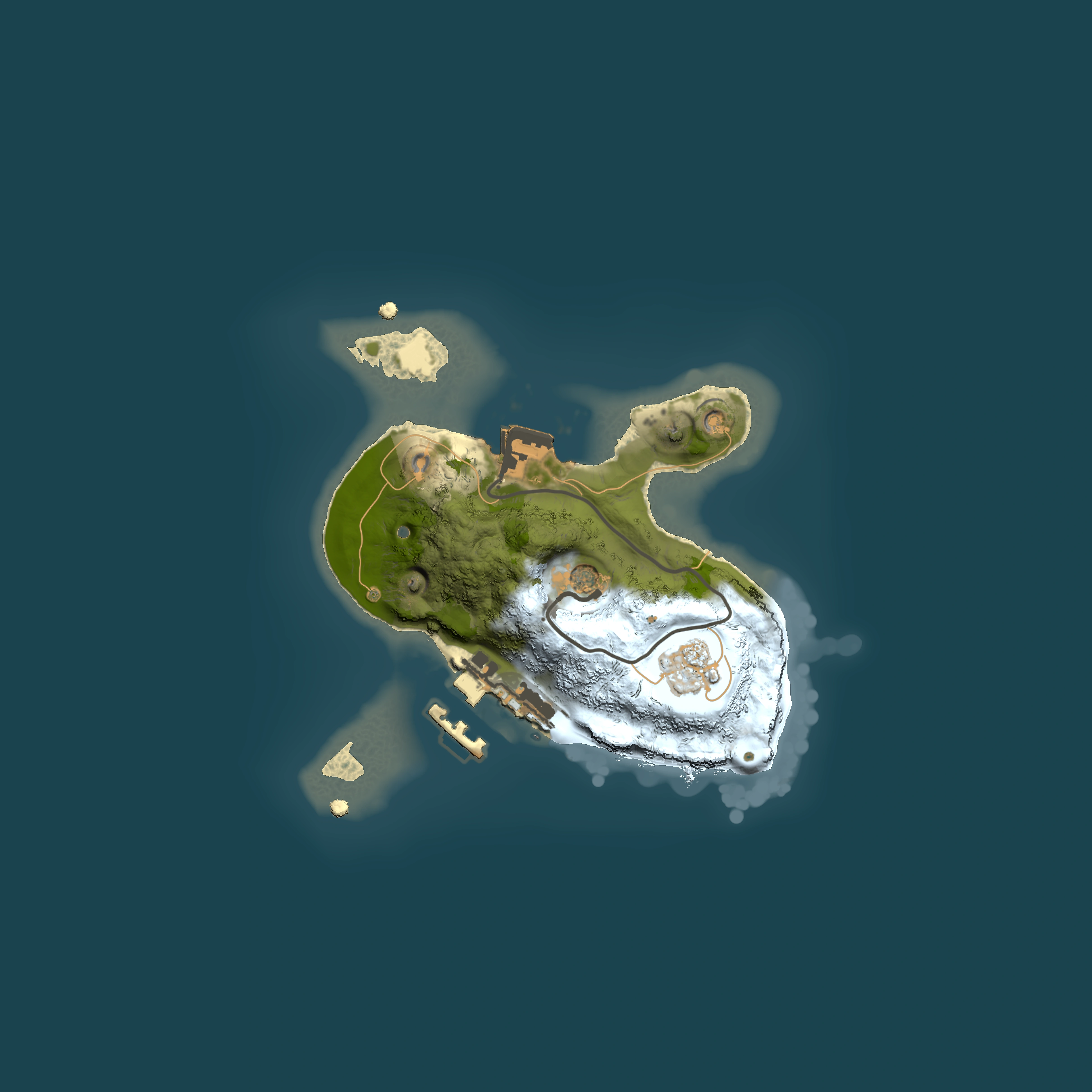 Full top-down render of Rust map seed 1795115679, 1500x1500m