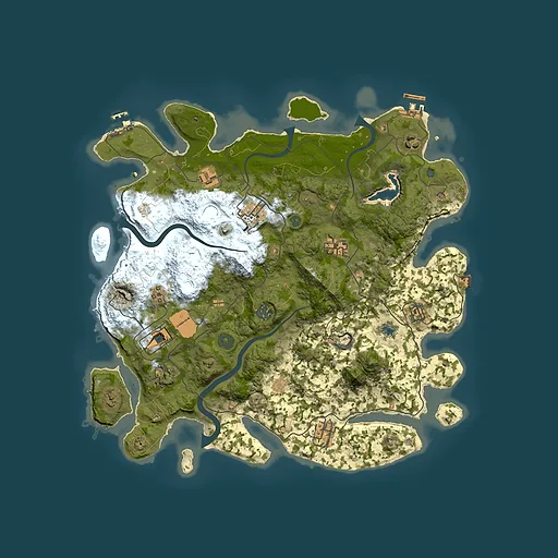 Rust map seed 1768219554, 4000x4000m top-down preview