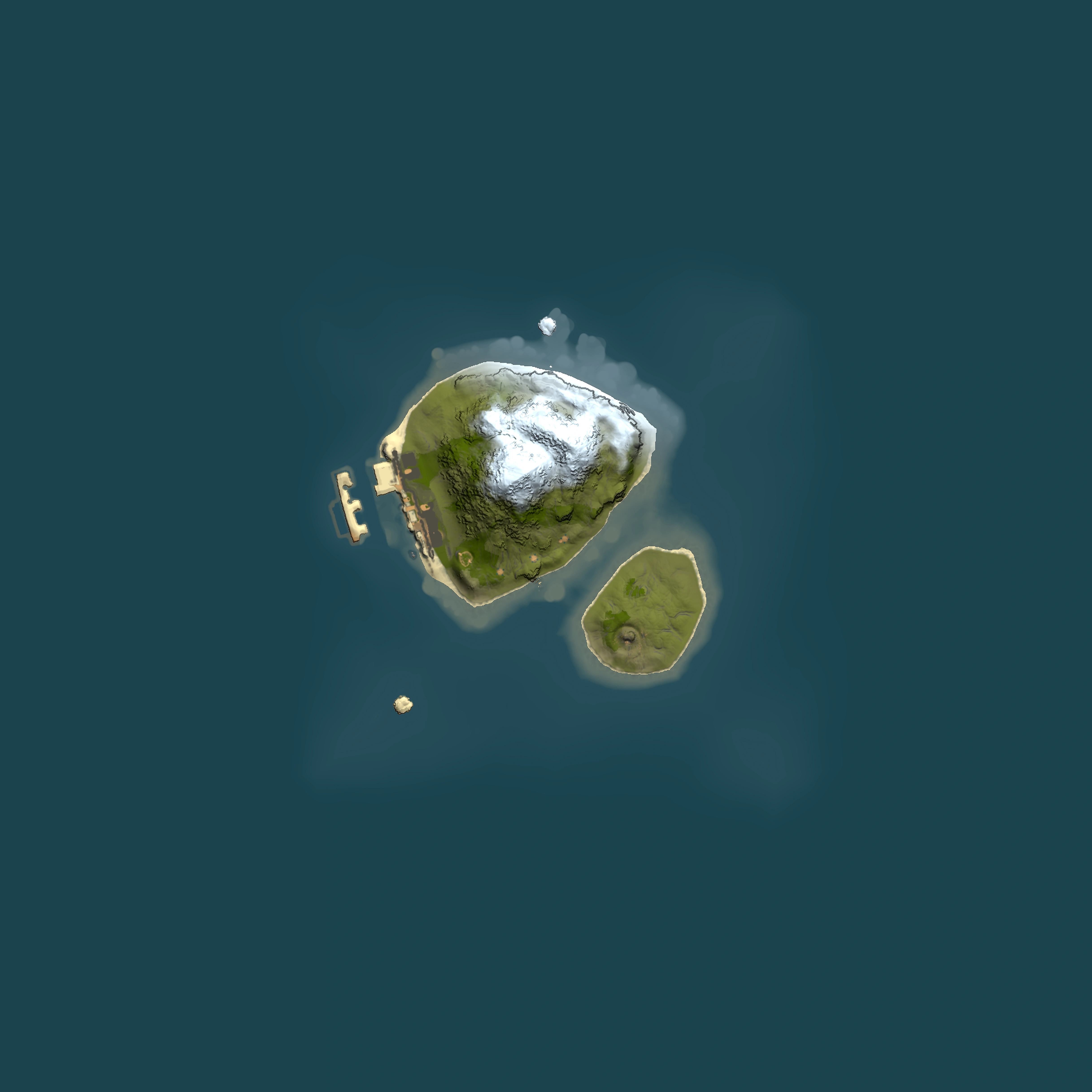 Full top-down render of Rust map seed 1525963463, 1500x1500m