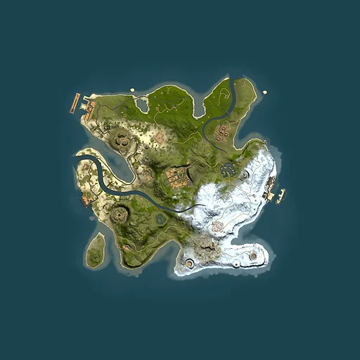 Rust map seed 838323254, 2500x2500m top-down preview