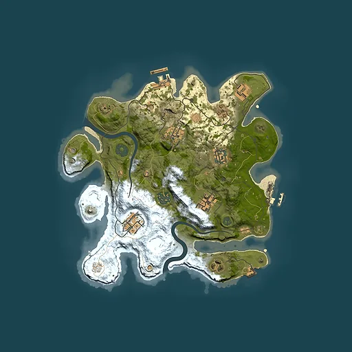 Rust map seed 773879506, 3000x3000m top-down preview