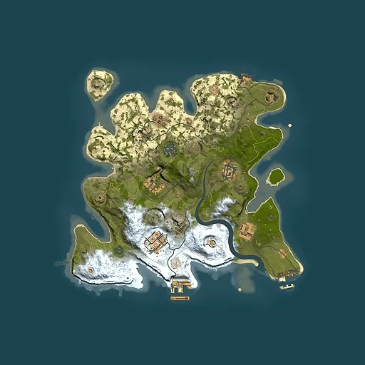 Rust map seed 62709163, 3000x3000m top-down preview