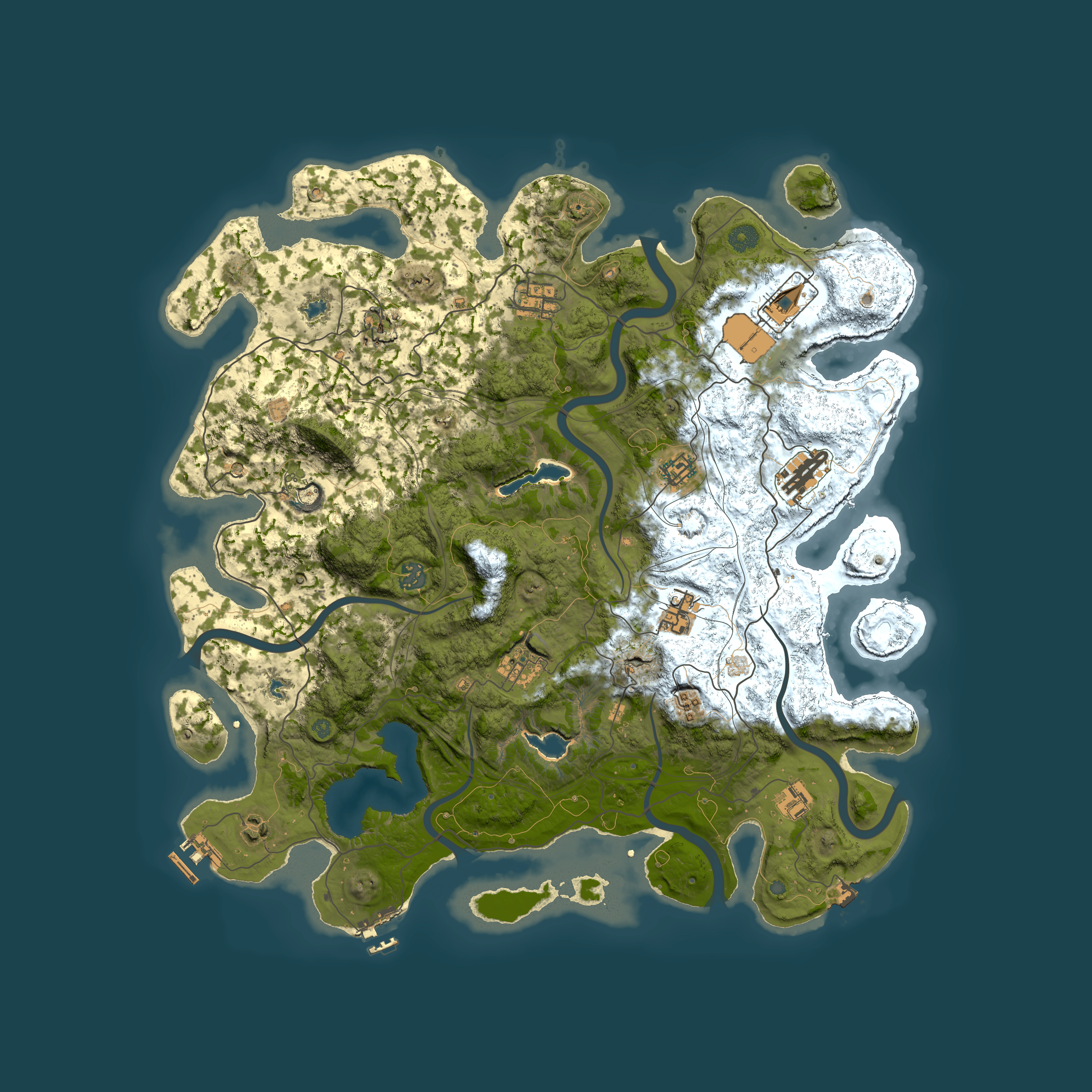 Full top-down render of Rust map seed 569000905, 4500x4500m