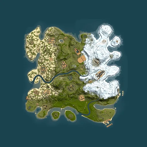 Rust map seed 449759879, 3500x3500m top-down preview