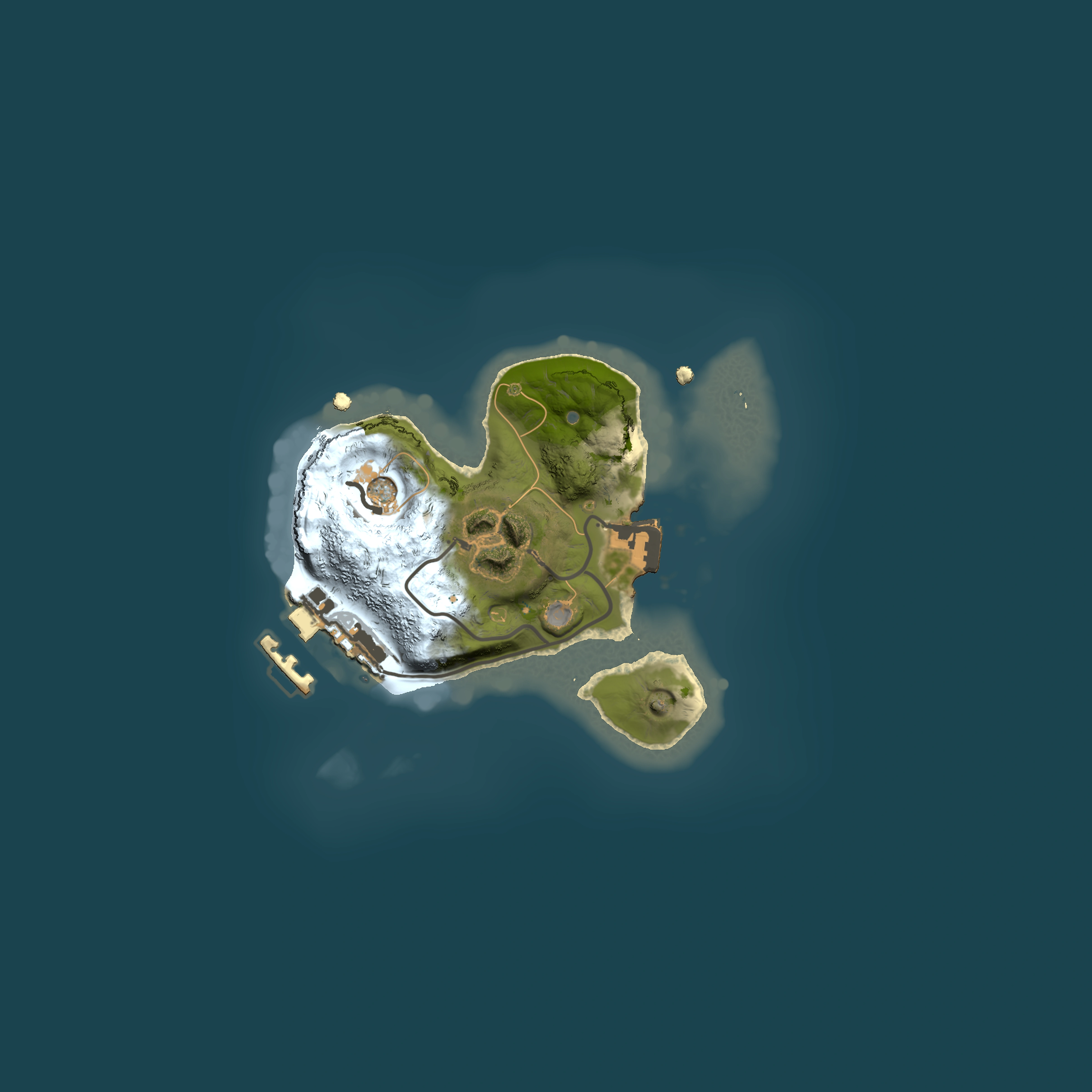 Full top-down render of Rust map seed 101022297, 1500x1500m