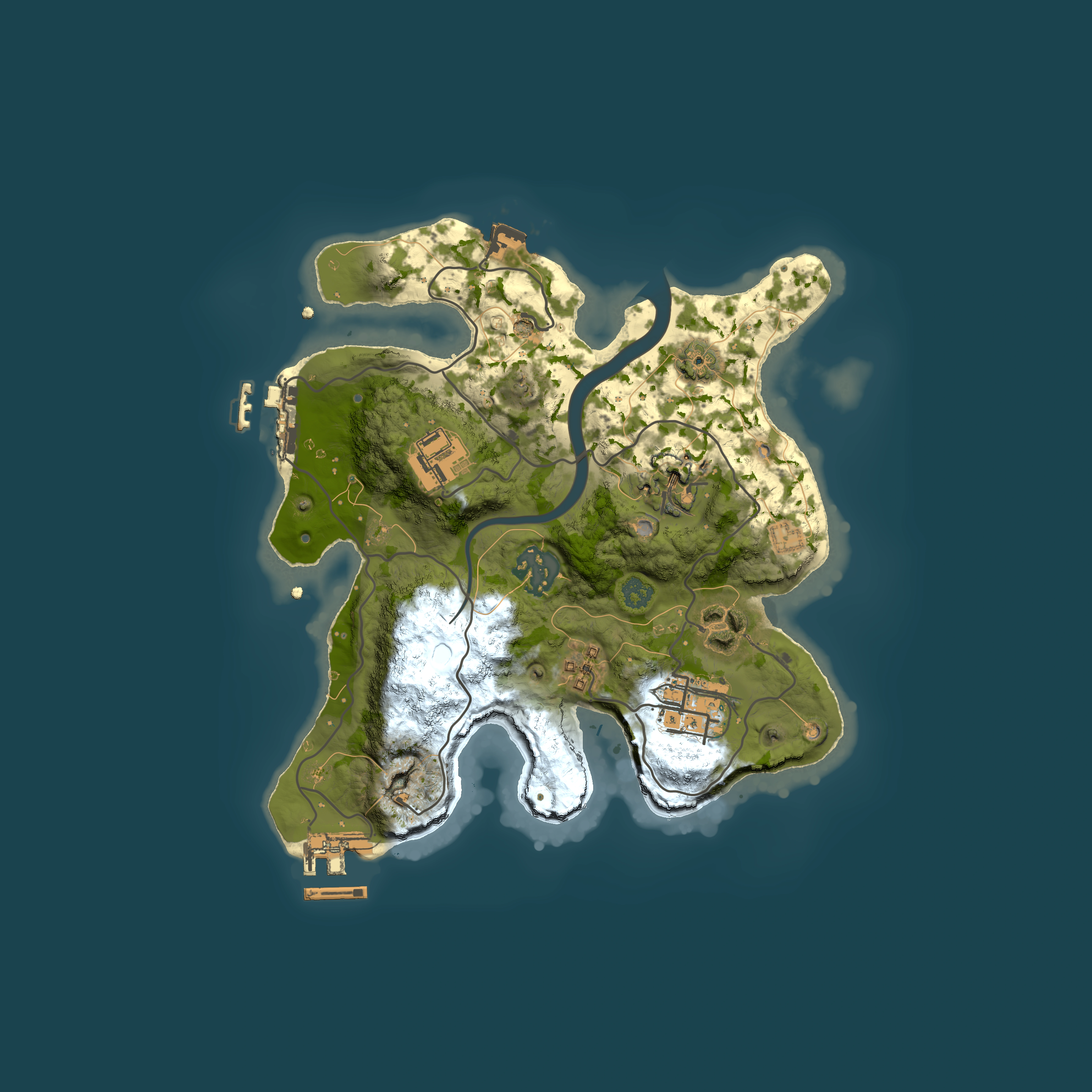 Full top-down render of Rust map seed 512386304, 2500x2500m