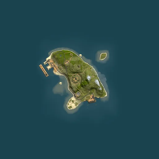 Rust map seed 144137737, 1500x1500m top-down preview