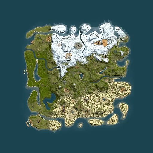 Rust map seed 1765557635, 4500x4500m top-down preview