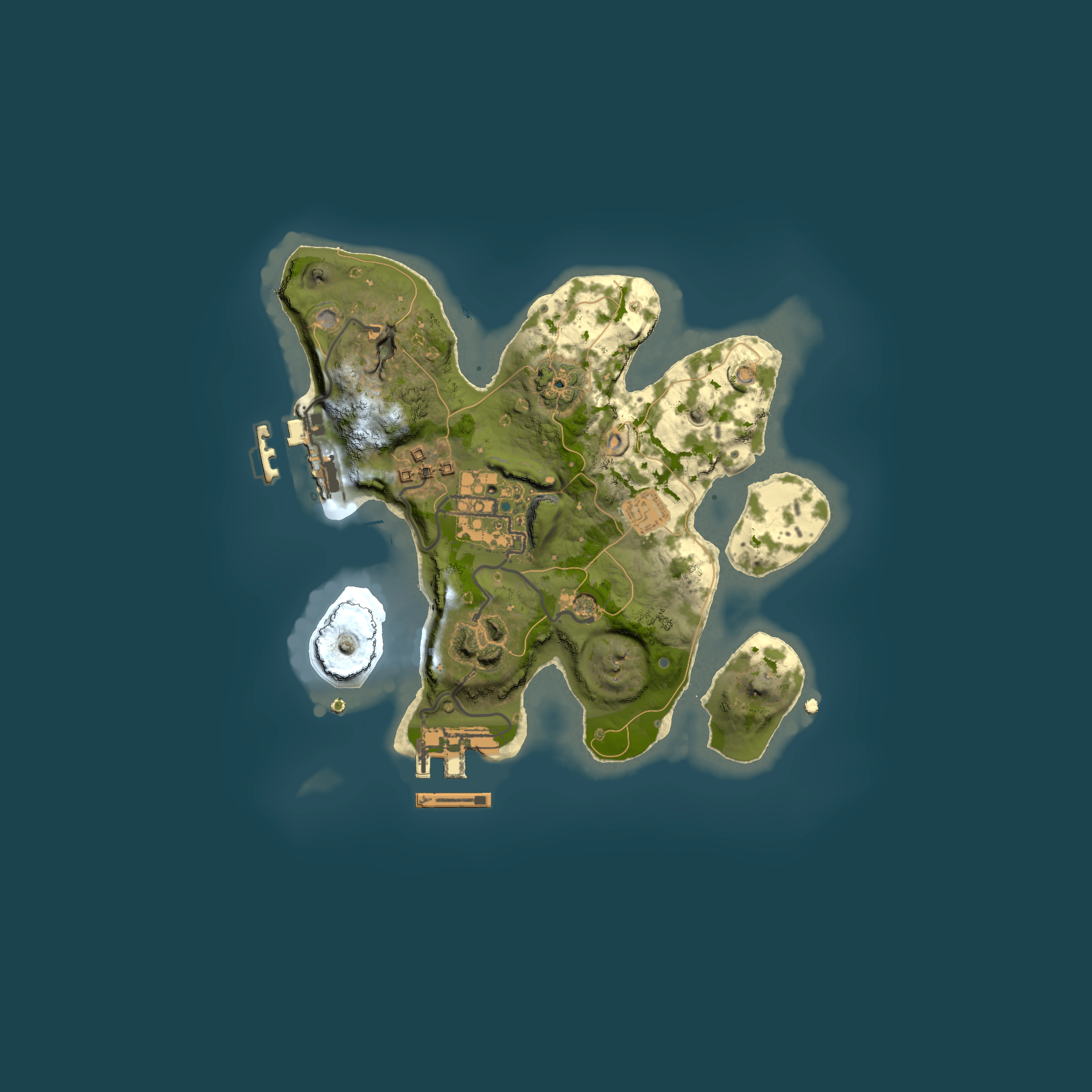 Full top-down render of Rust map seed 1170562382, 2000x2000m