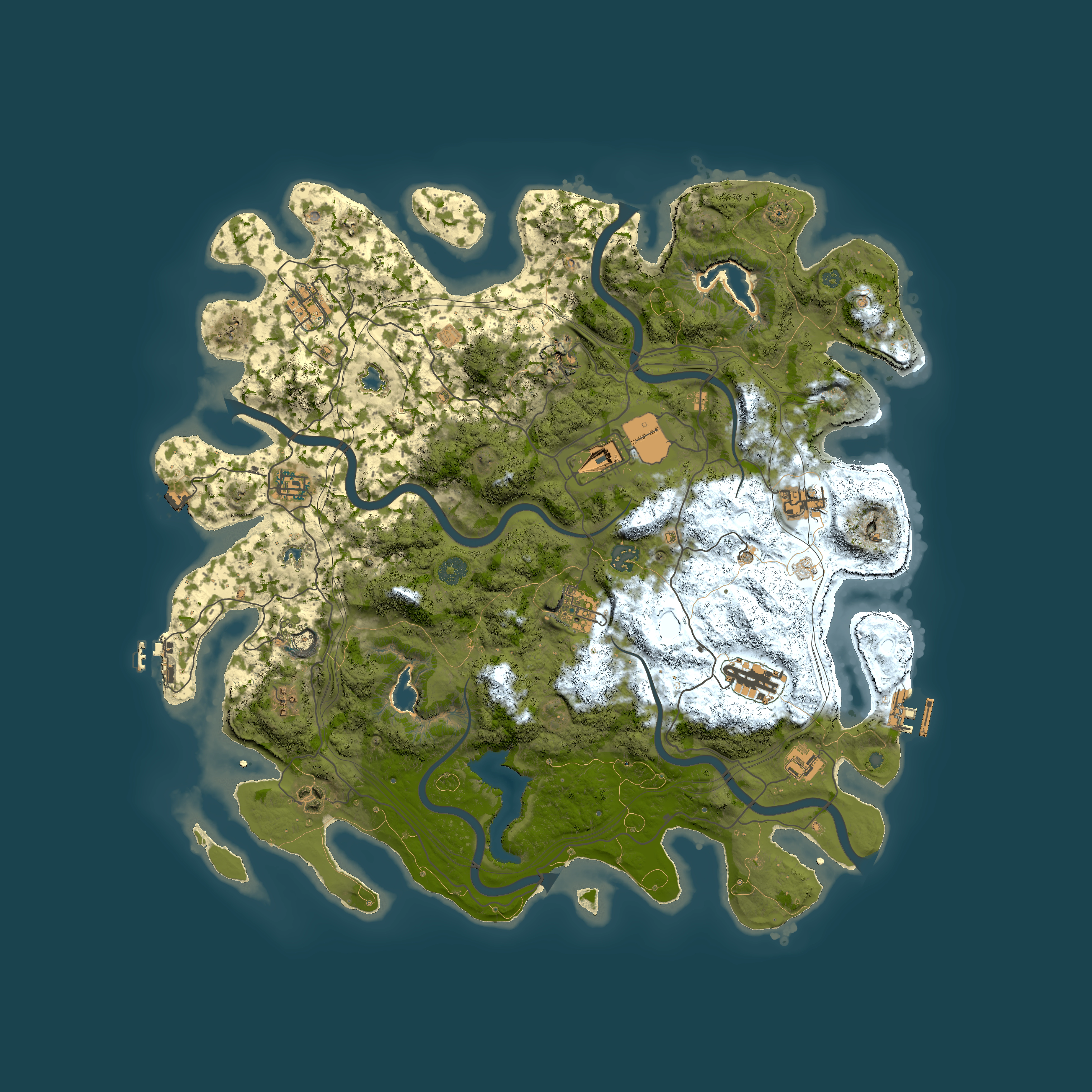 Full top-down render of Rust map seed 963628246, 4500x4500m