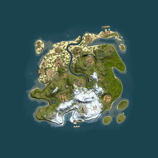 Rust map seed 1188666793, 3000x3000m top-down preview