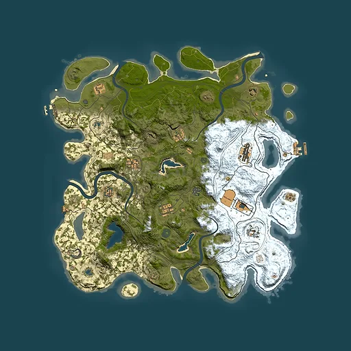 Rust map seed 2104711740, 4500x4500m top-down preview