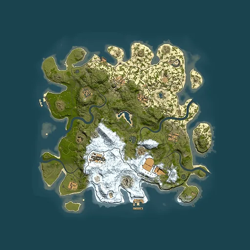 Rust map seed 746469527, 4000x4000m top-down preview