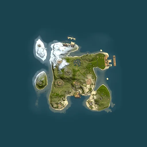 Rust map seed 197751638, 2000x2000m top-down preview
