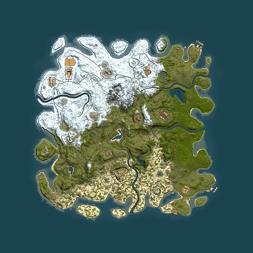Rust map seed 1144929902, 5000x5000m top-down preview