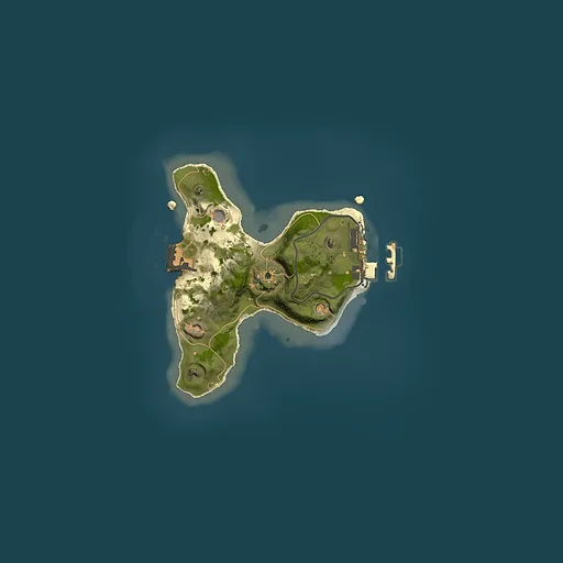 Rust map seed 1509853769, 1500x1500m top-down preview