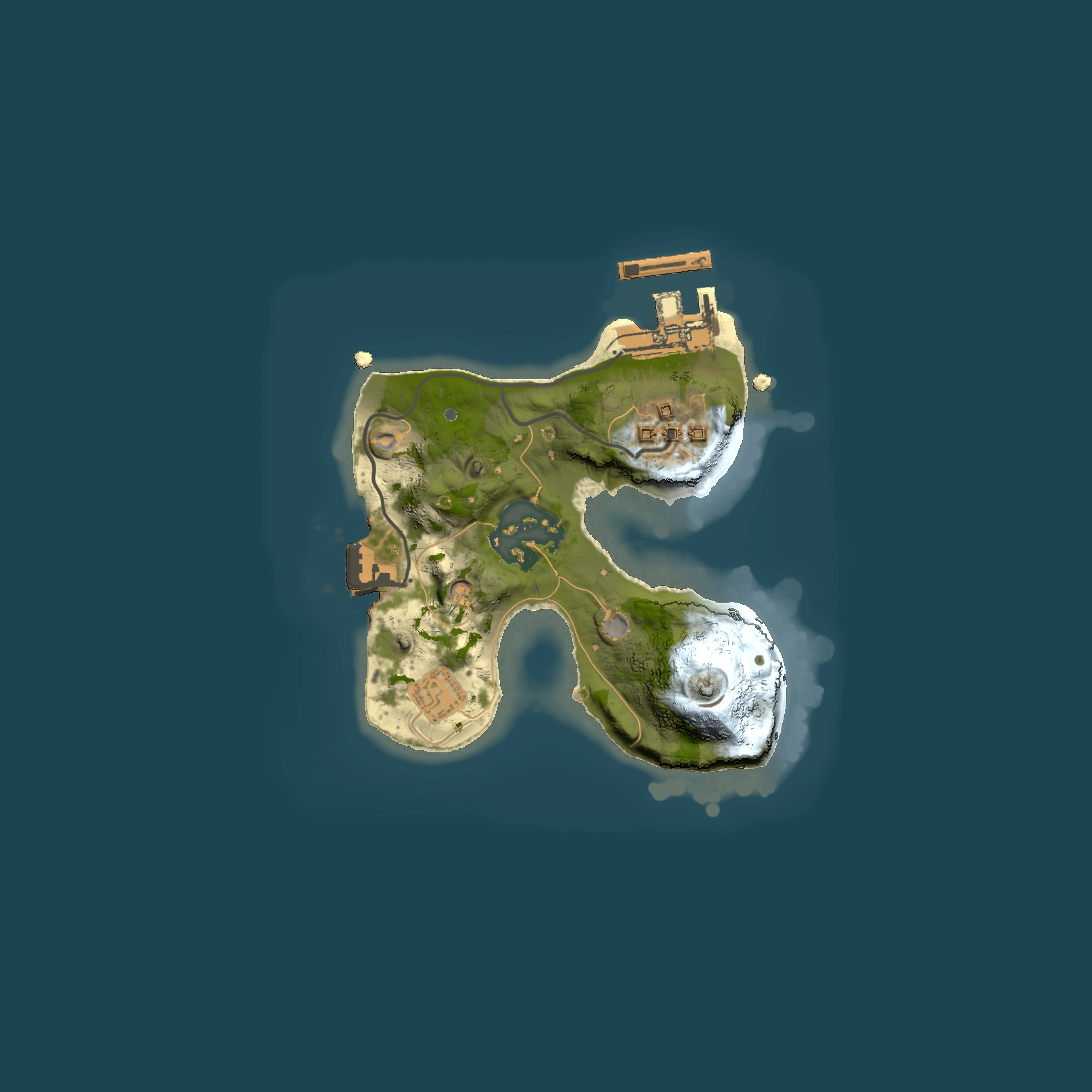 Full top-down render of Rust map seed 189624776, 1500x1500m