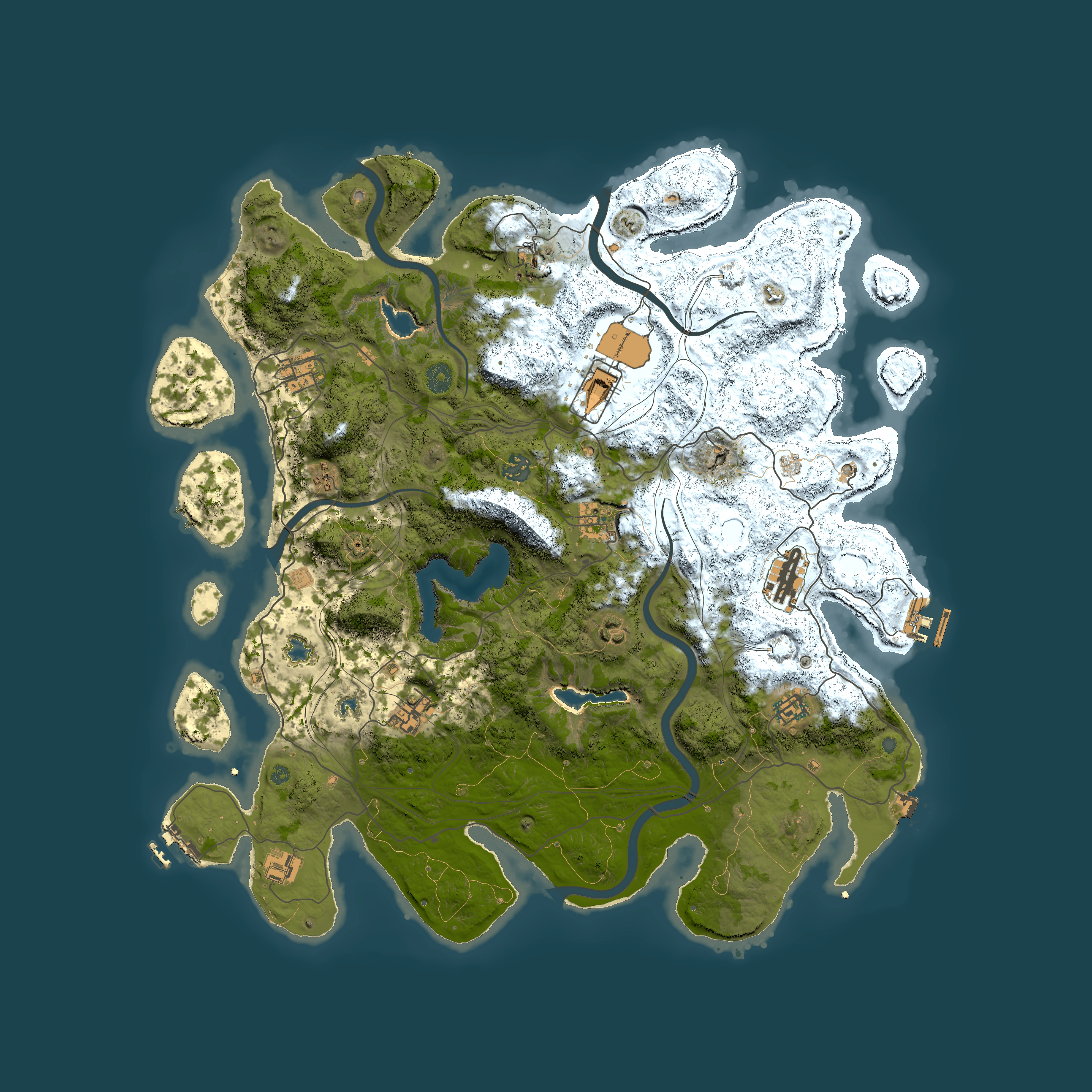 Full top-down render of Rust map seed 2141901547, 4500x4500m