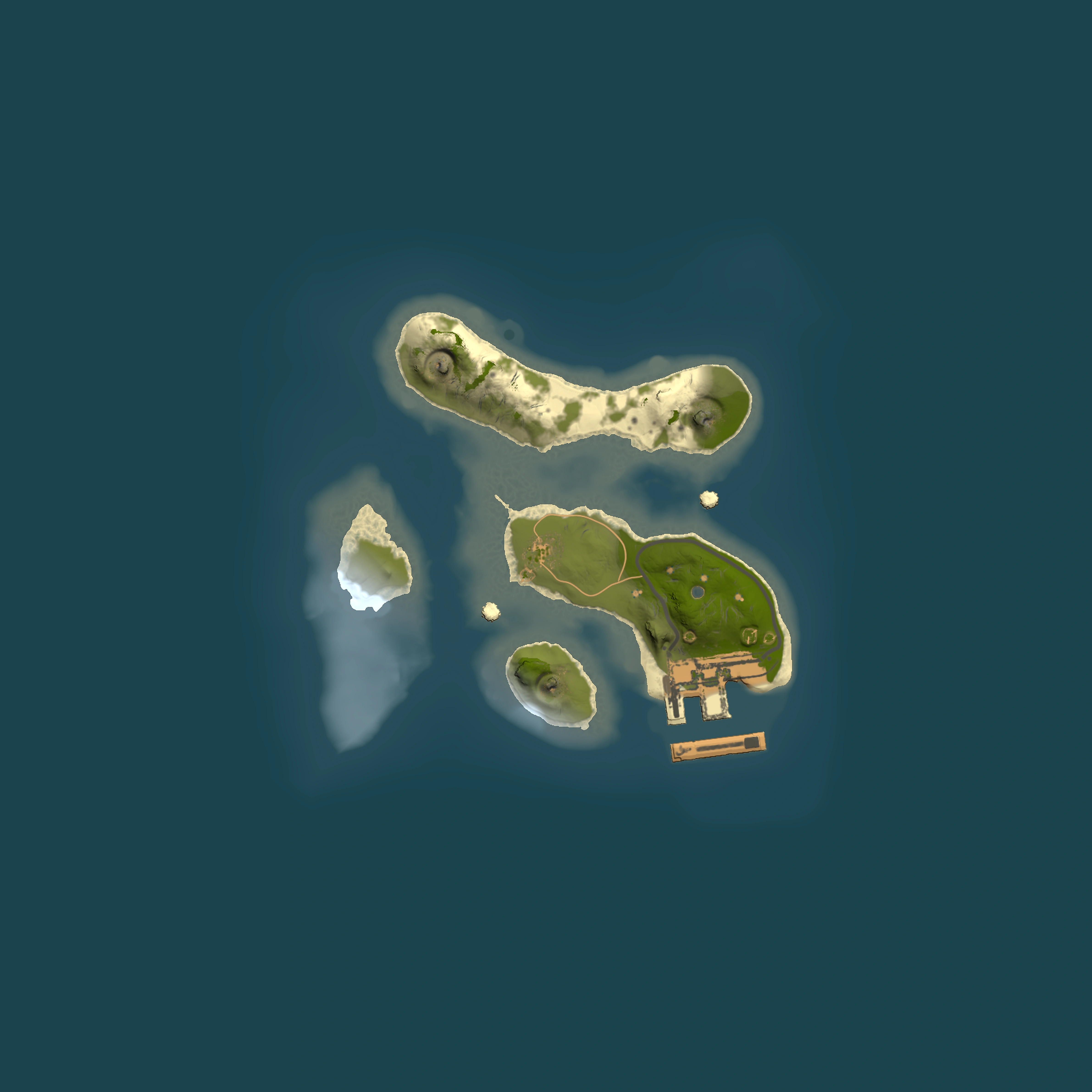 Full top-down render of Rust map seed 2014090972, 1500x1500m