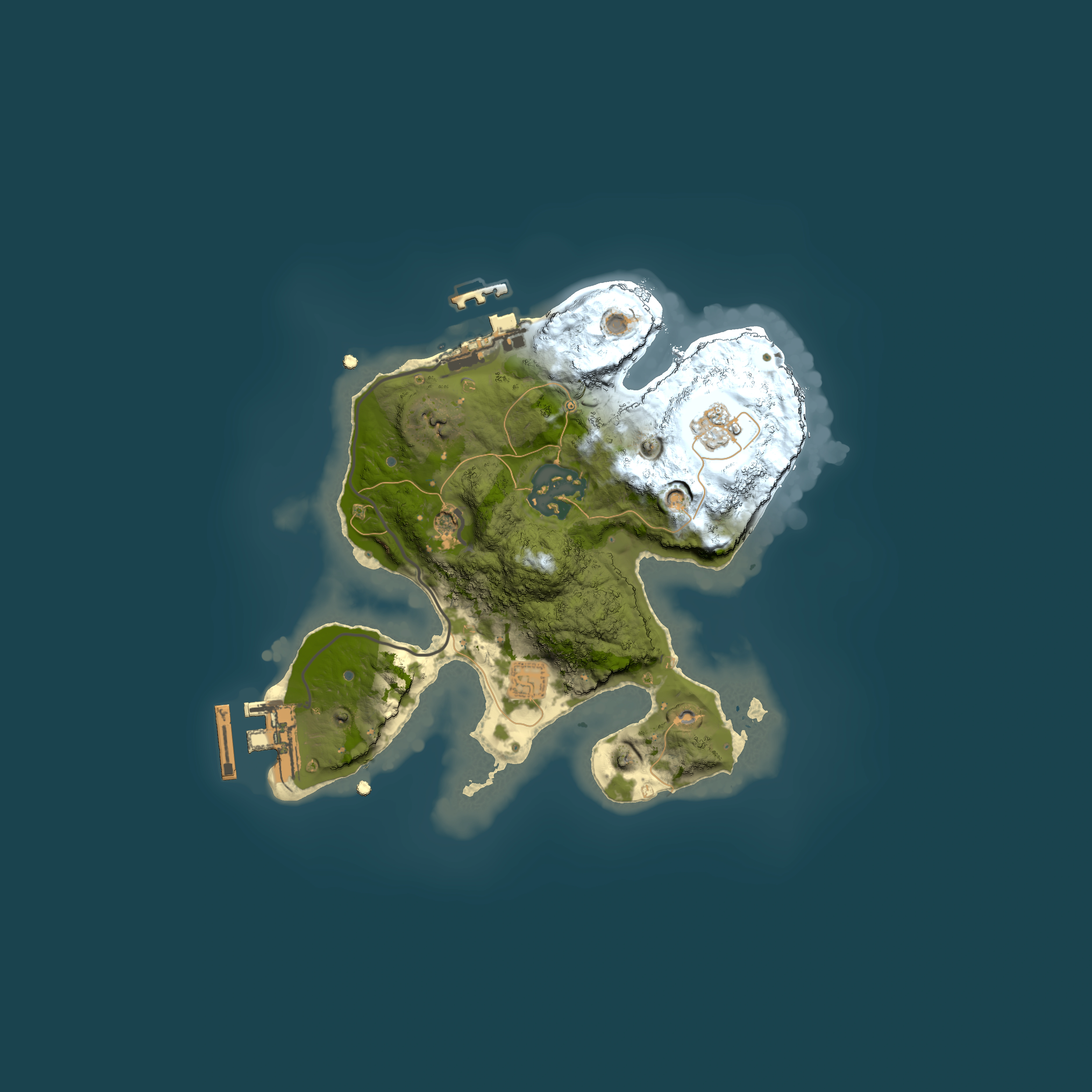 Full top-down render of Rust map seed 807924832, 2000x2000m