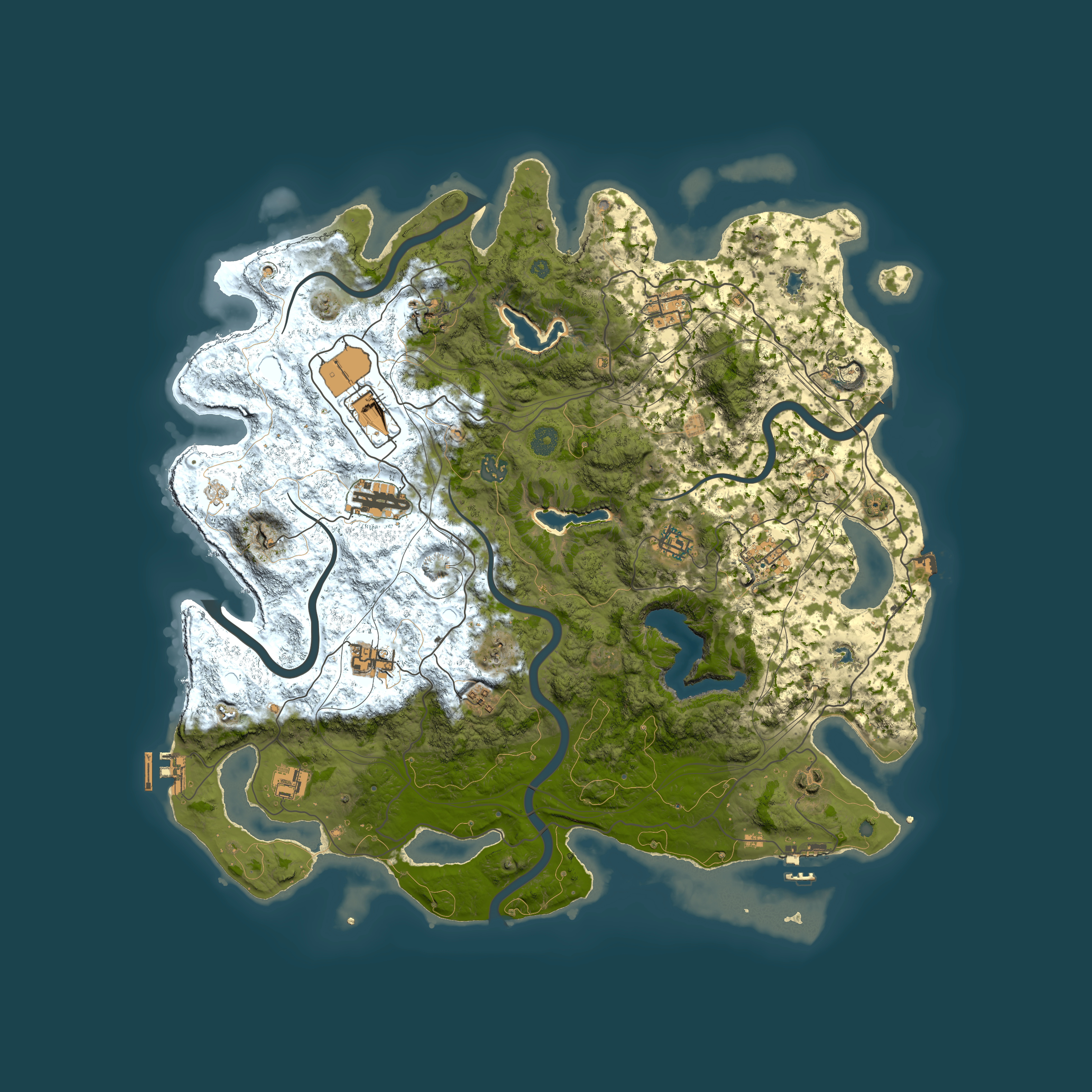 Full top-down render of Rust map seed 417873983, 4500x4500m