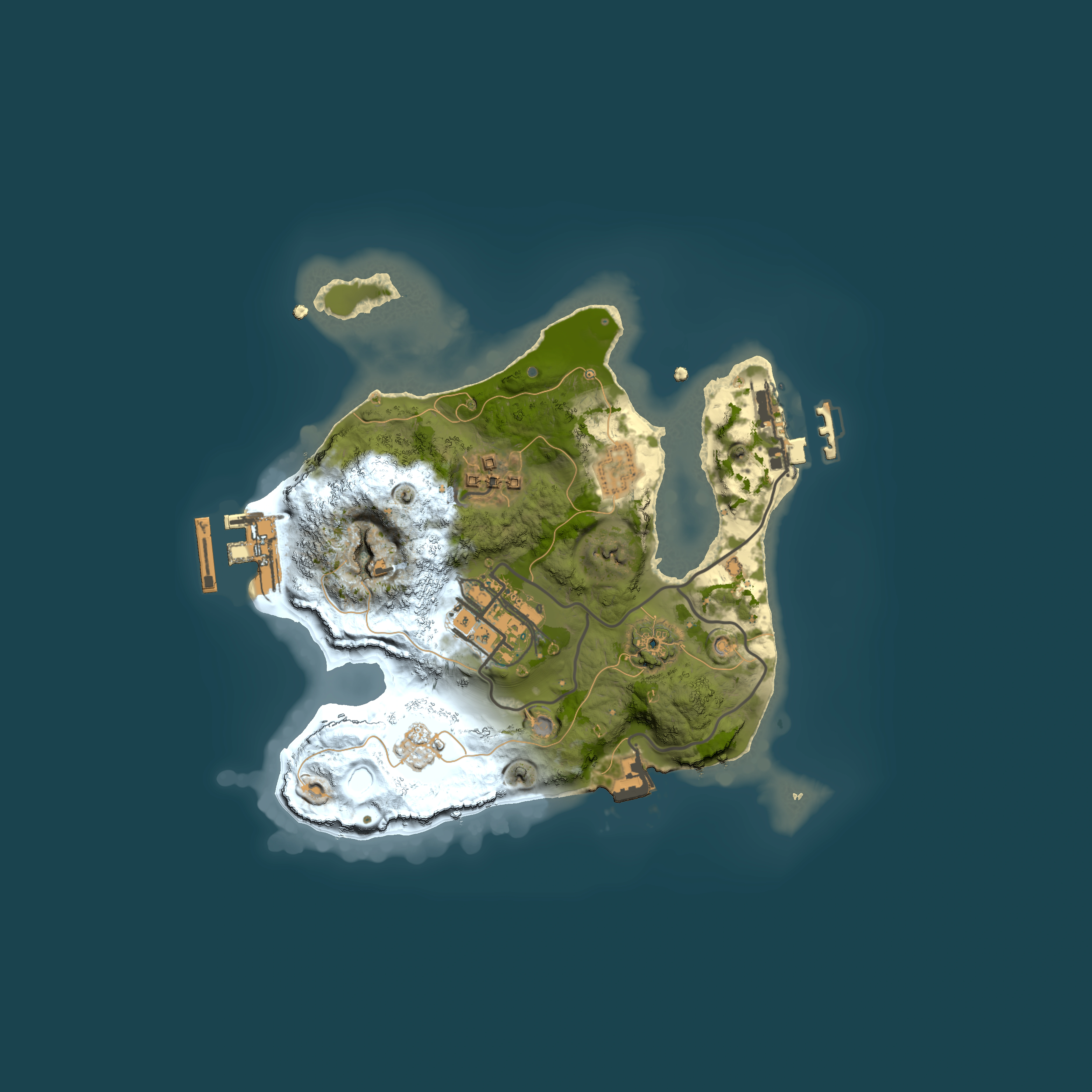 Full top-down render of Rust map seed 1505655783, 2000x2000m