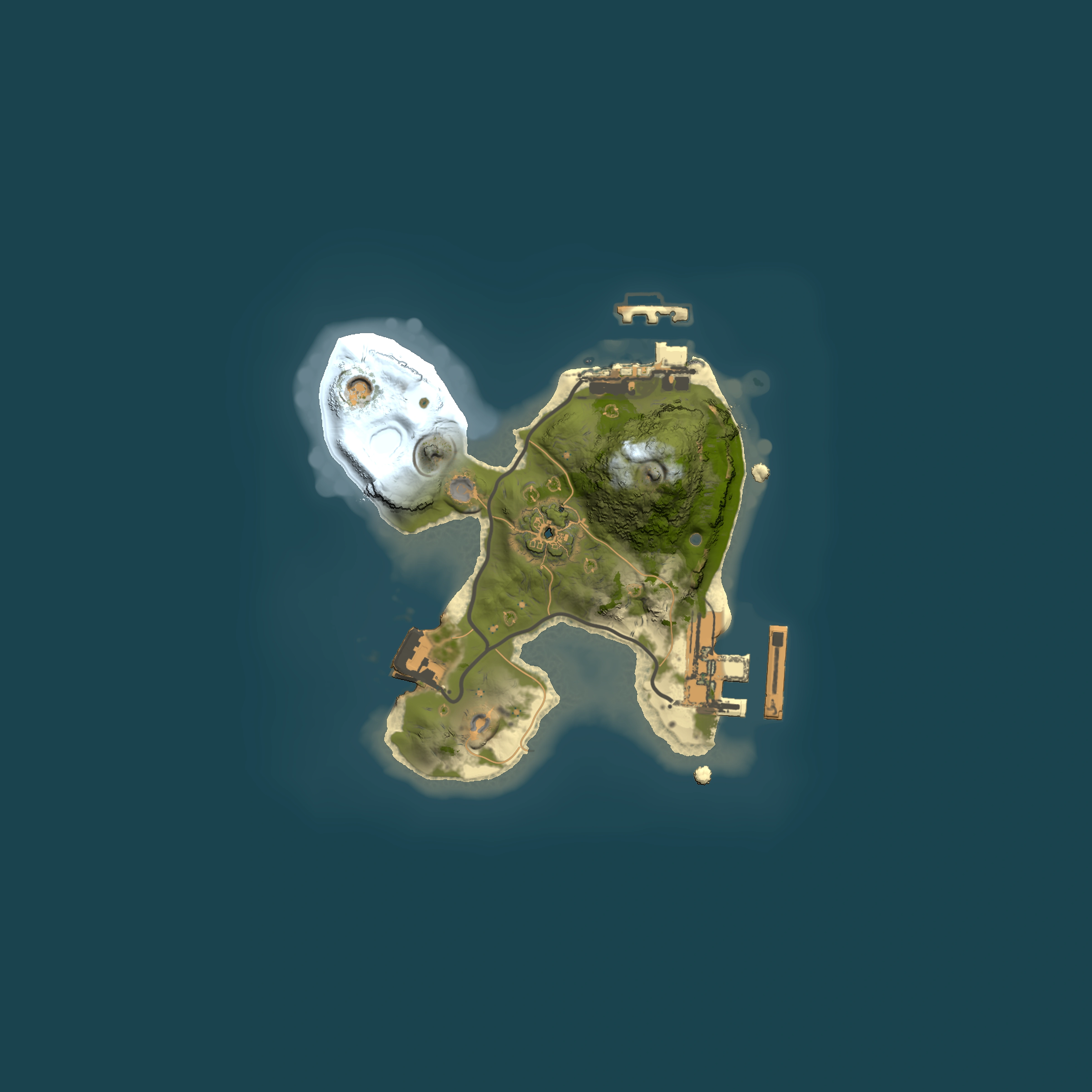 Full top-down render of Rust map seed 560746851, 1500x1500m