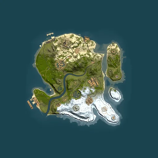 Rust map seed 283580375, 2500x2500m top-down preview