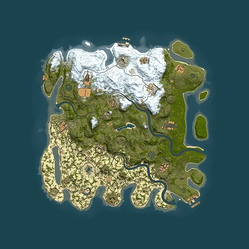 Rust map seed 935234628, 4000x4000m top-down preview