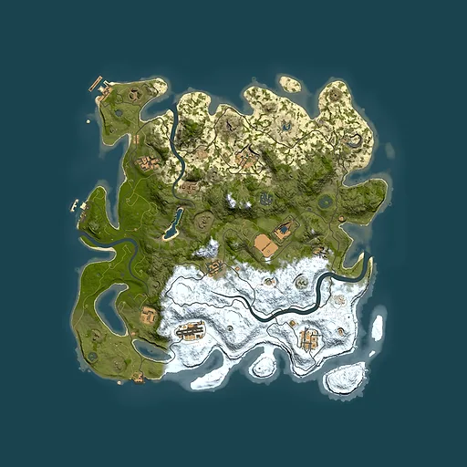 Rust map seed 1131747019, 4000x4000m top-down preview