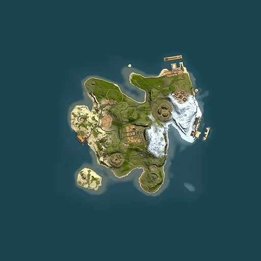 Rust map seed 1635858203, 2000x2000m top-down preview