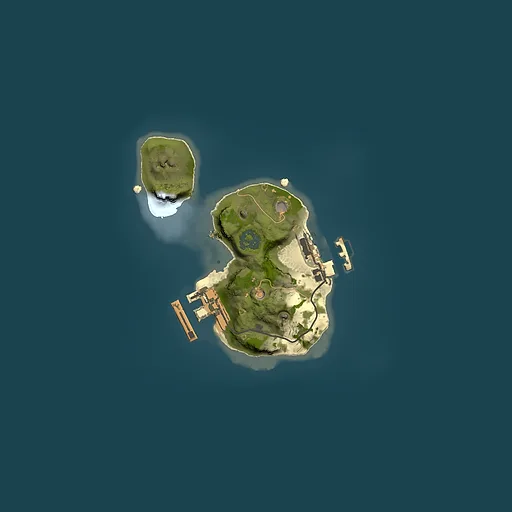 Rust map seed 1848918865, 1500x1500m top-down preview