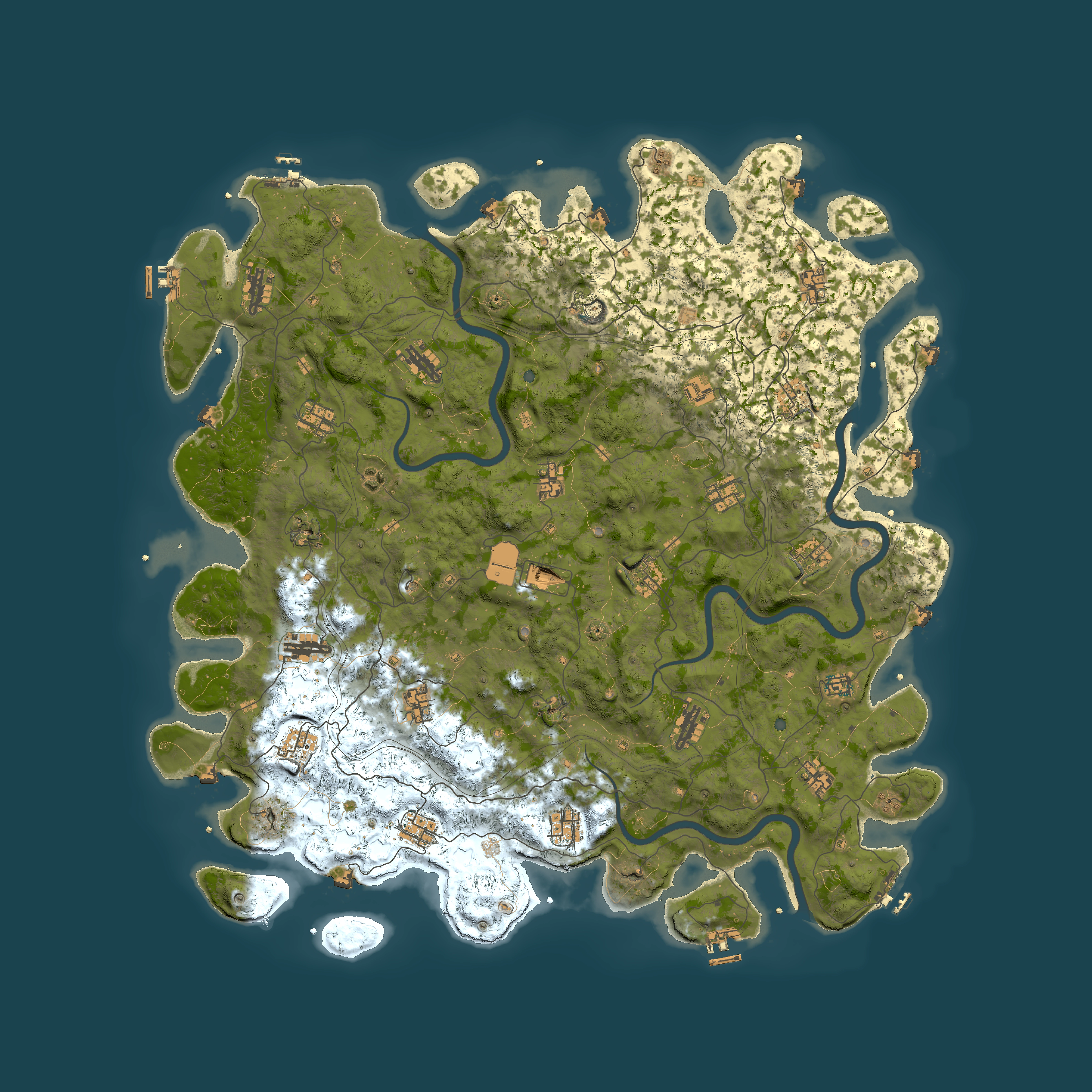 Full top-down render of Rust map seed 55540635, 5499x5499m