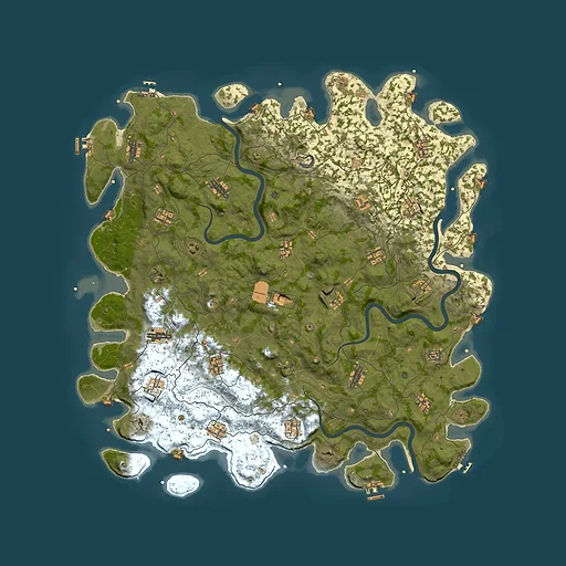 Rust map seed 55540635, 5499x5499m top-down preview