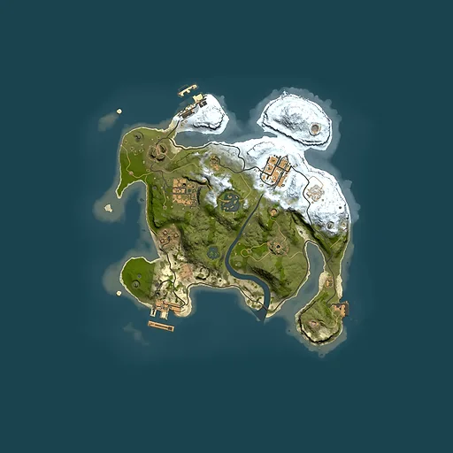 Rust map seed 779160141, 2500x2500m top-down preview