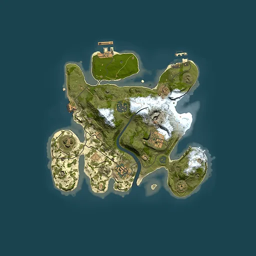 Rust map seed 2088620189, 2500x2500m top-down preview