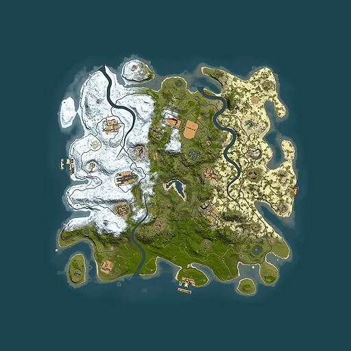 Rust map seed 541092113, 4000x4000m top-down preview