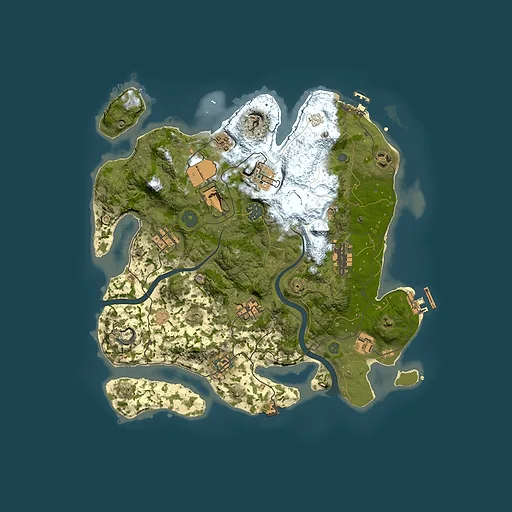 Rust map seed 188730726, 3500x3500m top-down preview