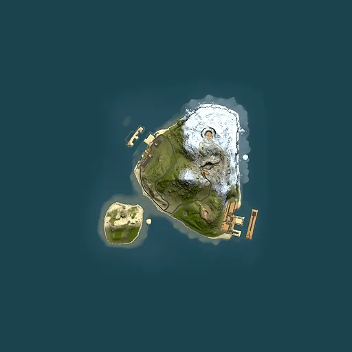 Rust map seed 1070185395, 1500x1500m top-down preview