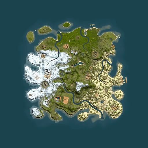 Rust map seed 1762252494, 4000x4000m top-down preview