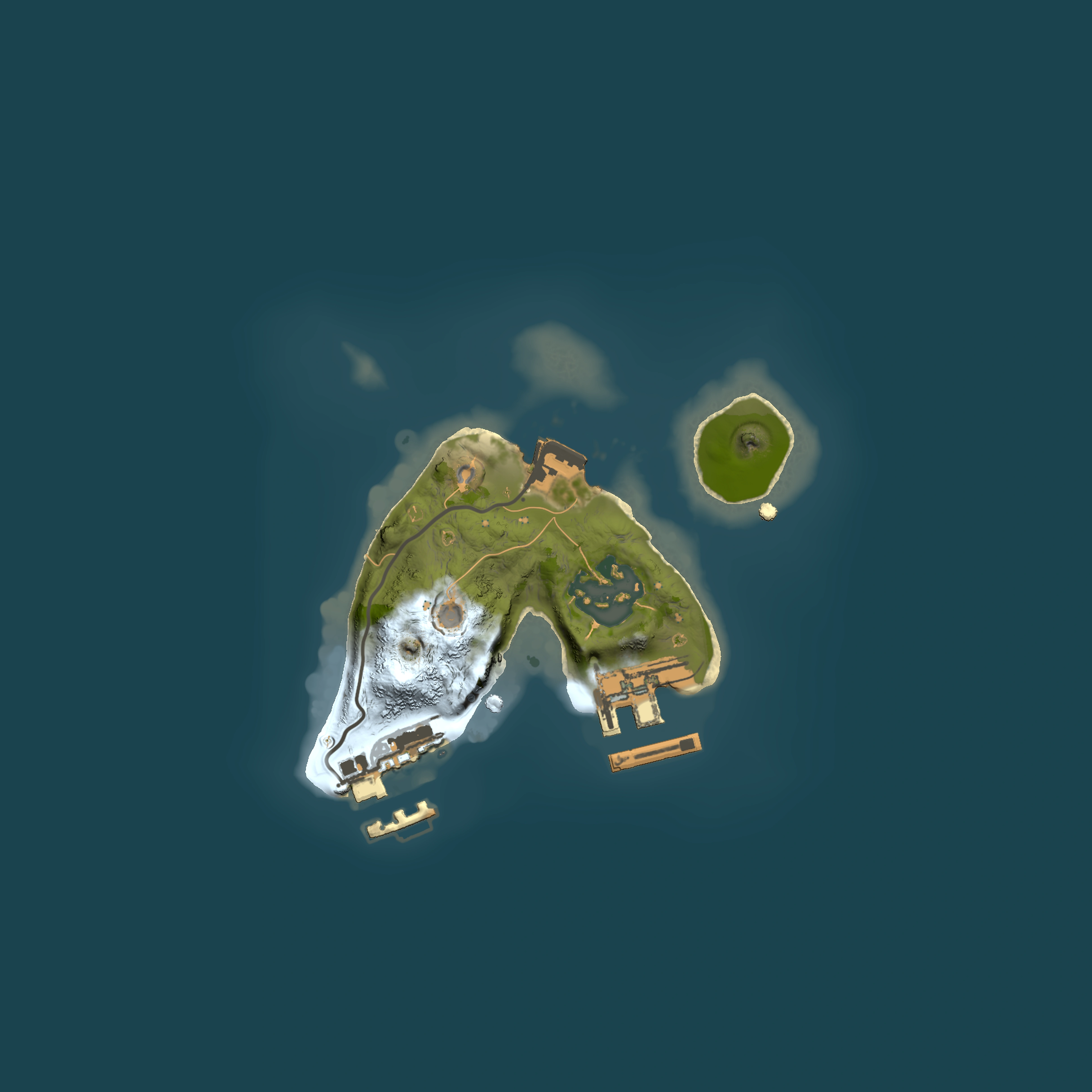 Full top-down render of Rust map seed 815843565, 1500x1500m