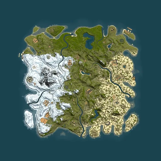 Rust map seed 1560897102, 5000x5000m top-down preview