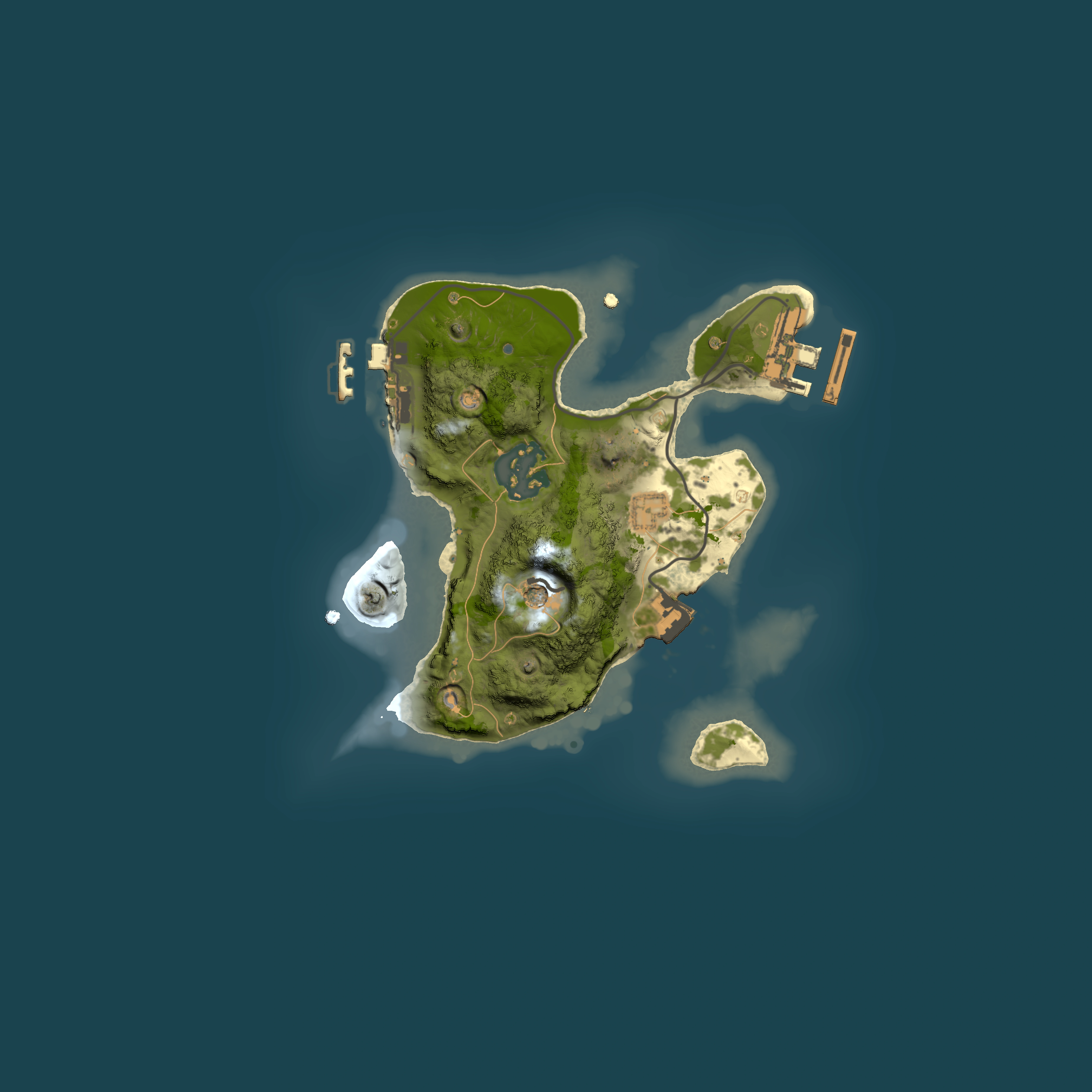 Full top-down render of Rust map seed 2083122596, 2000x2000m